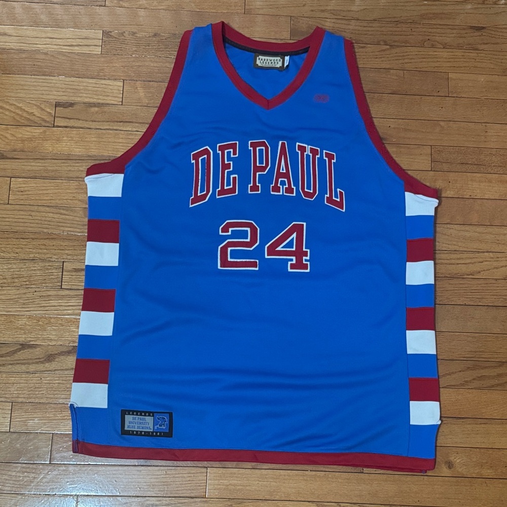 DePaul Blue and Red Men's Jersey